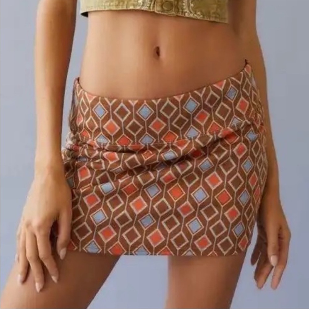 Funky mini skirt